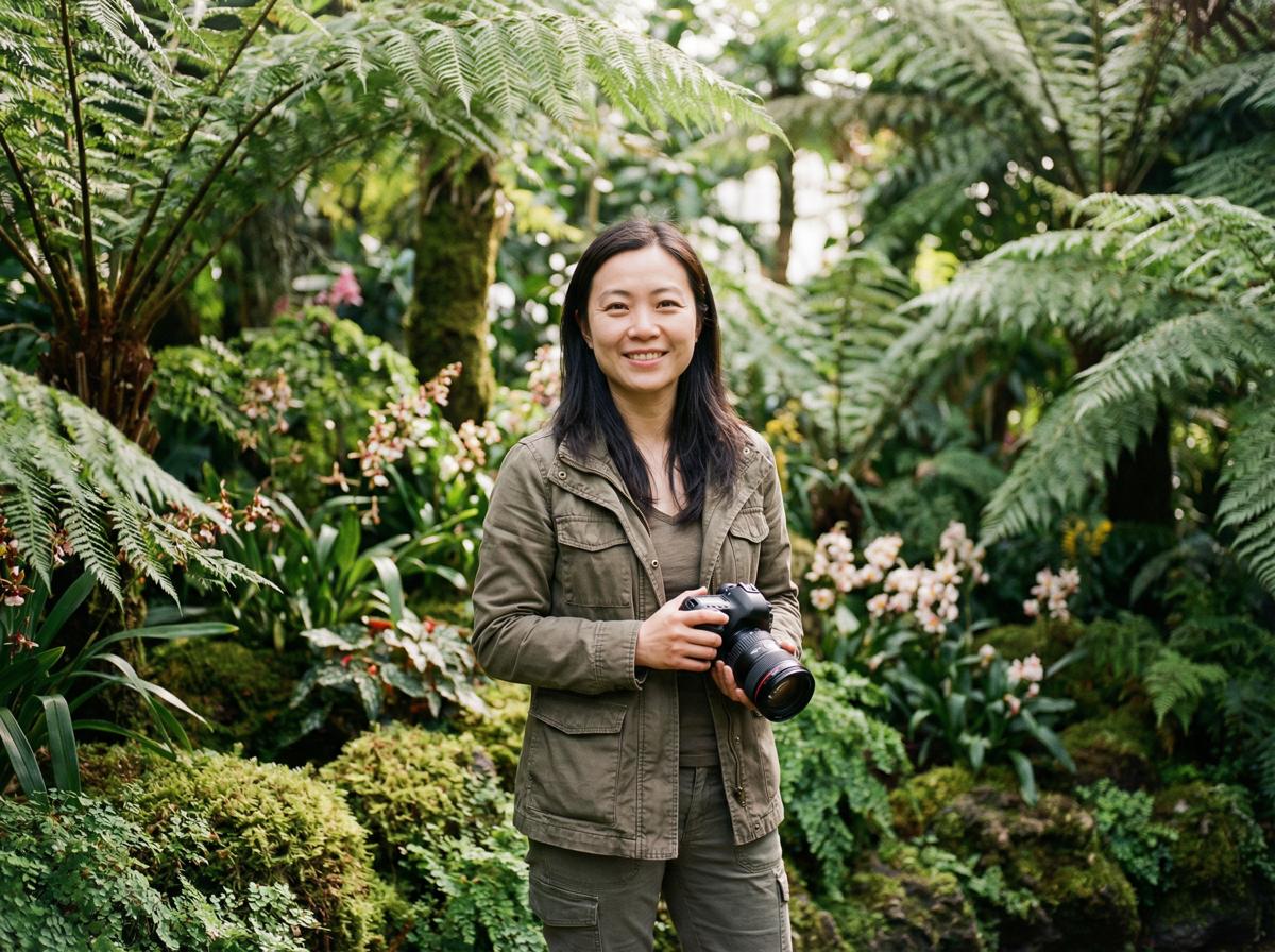 大象传媒植物摄影师林晓薇